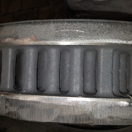 Hızlı Tren çift katlı fren diski